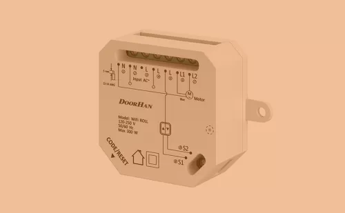 Новый блок управления серии wifi roll | ГК Регион-Гарант